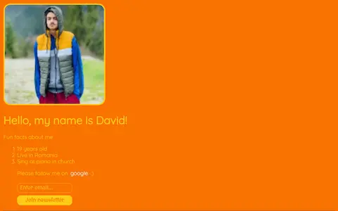 Thumbnail of Personal site